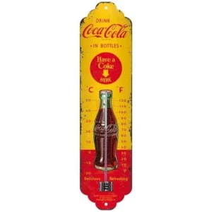 Thermometer CocaCola Yellow