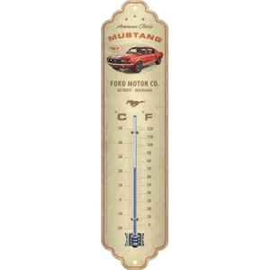 Thermometer Ford Mustang - GT 1967 Red